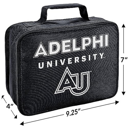 Adelphi University Primary Logo Lunch Bag For School Office Work, BPA Free - color: Adelphi University