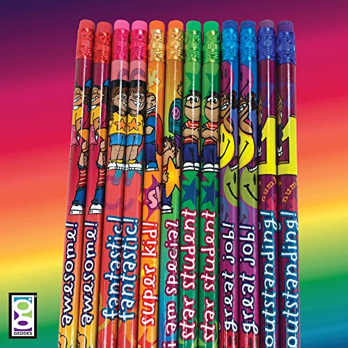 Raymond Geddes Incentive Number 2 Pencils For Kids (Pack of 144) - color: Multicolor