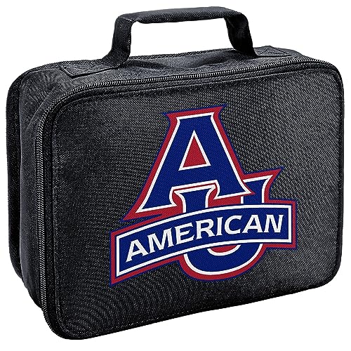 American University Primary Logo Lunch Bag For School Office Work, BPA Free - color: American University