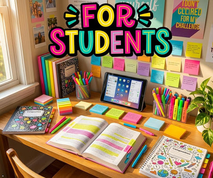 (24 Pads) Sticky Notes 3x3 Inches,Bright Colors Self-Stick Pads, Easy to Post for Home, Office, Notebook