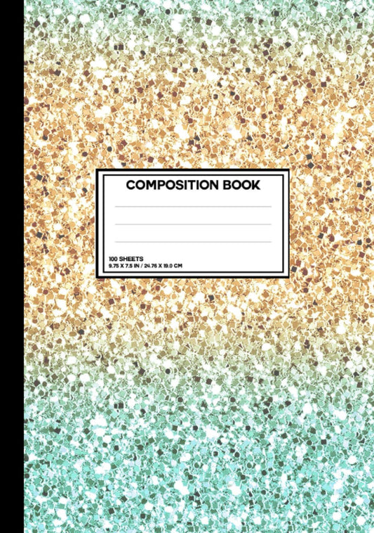 Composition Notebook Student Teens Standard Rule 7 X 10 Inches Quality Beautiful